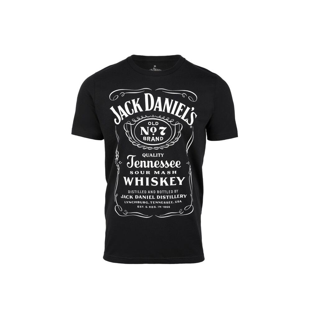 Jack Daniel’s Tennessee Whiskey Black Graphic T-Shirt Size L